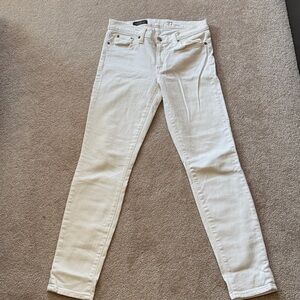 J. Crew Women's Skinny Jeans in Cream
